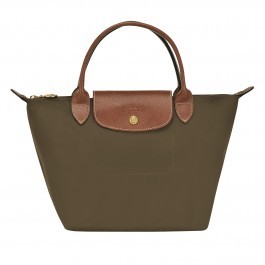 Longchamp le pliage khaki large hot sale