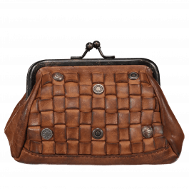 Harbour 2nd Geldbörse Soft-Weaving Palina mit Knipsverschluss  Charming Cognac