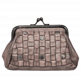 Harbour 2nd Geldbörse Soft-Weaving Palina mit Knipsverschluss Stone  Grey