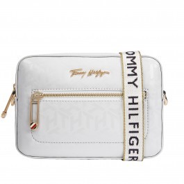 Tommy Hilfiger Umhängetasche Iconic Camera Bag Bright White