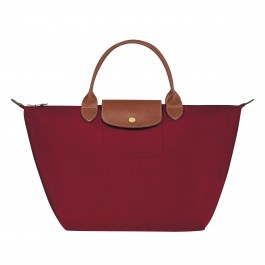 Longchamp Handtasche Le Pliage Handtasche M Dunkelrot 