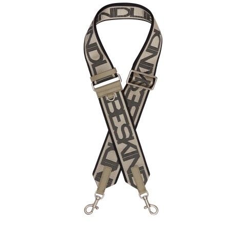 Liebeskind Berlin Schulterriemen Logo Fancy Strap French Grey 