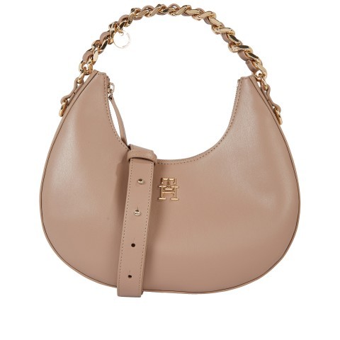 Tommy Hilfiger Beuteltasche Chic Shoulder Bag Oat Milk