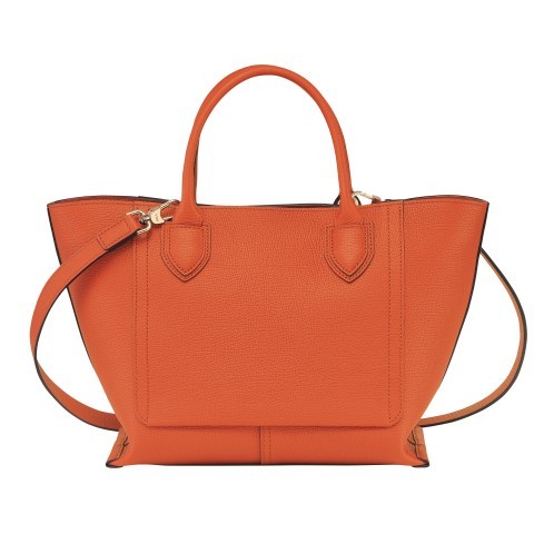 Longchamp orange bag deals