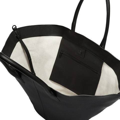 Liebeskind Berlin Handtasche Mica Shopper M Kodiaq Sheep Black 