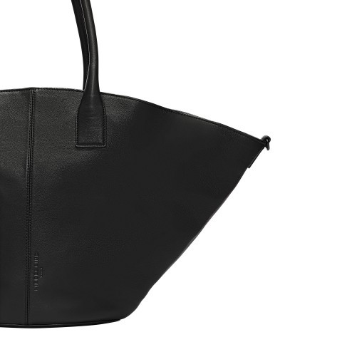 Liebeskind Berlin Handtasche Mica Shopper M Kodiaq Sheep Black 