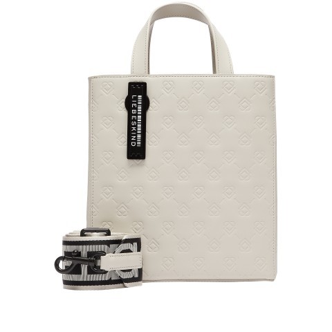 Handtasche Paper Bag Tote S Icon Almond Milk