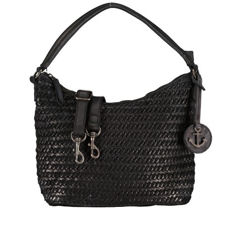 Harbour Tasche Schwarz Harbour 2nd Beuteltasche Soft-Weaving-3