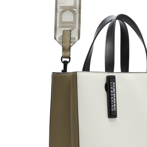 Liebeskind Berlin Handtasche Paper Bag Tote M Coconut 