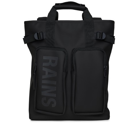 Black tote backpack shop