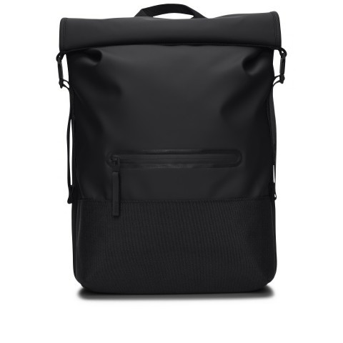 Rains Rucksack Trail Rolltop Backpack mit Laptopfach 15 Zoll