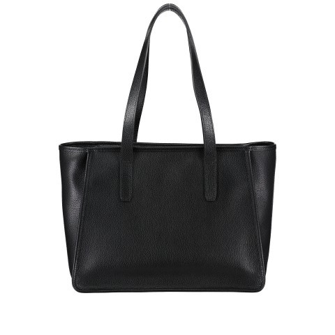 Longchamp black on black tote new arrivals
