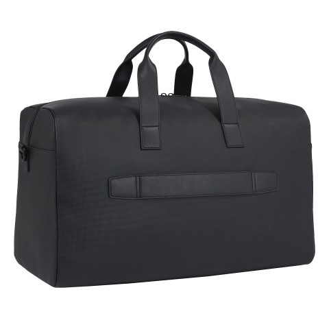 Tommy Hilfiger Reisetasche Essential Duffle Bag mit Pique Struktur Black