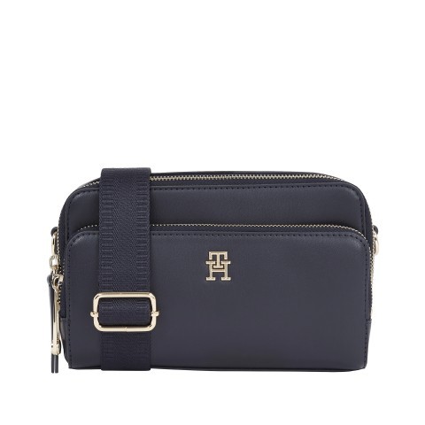 Tommy Hilfiger Umhangetasche Iconic Crossbody Camera Bag Space Blue