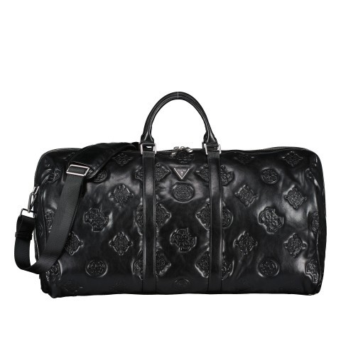 Guess Reisetasche Puffed Weekender L Peony Black 