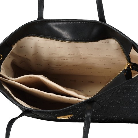 Guess Shopper Power Play Bag in Bag Black Logo
