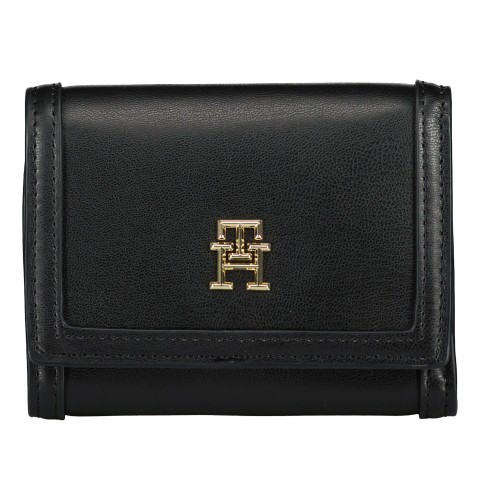 Tommy Hilfiger Geldborse City Medium Flap Wallet Black