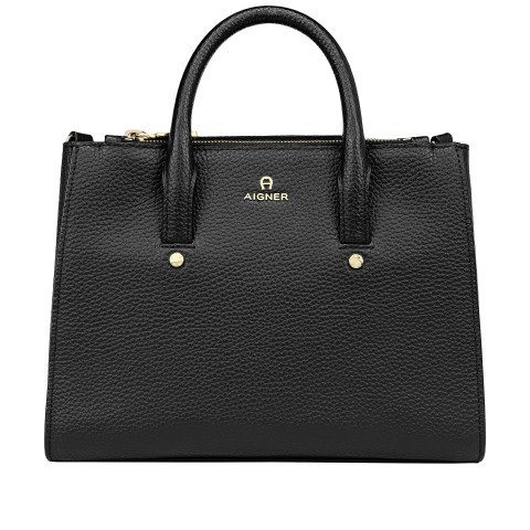 Aigner handtasche schwarz gold clearance