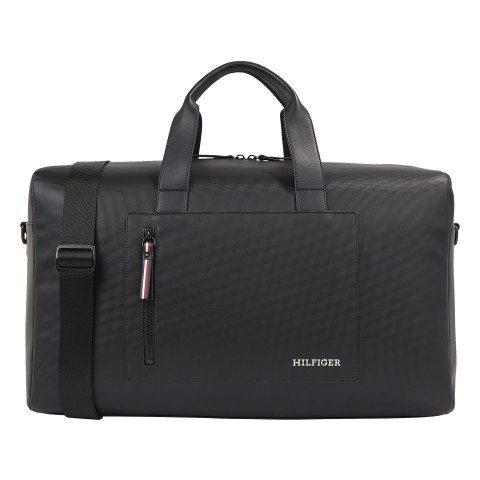 Tommy Hilfiger Reisetasche Duffle mit Pique Struktur Black