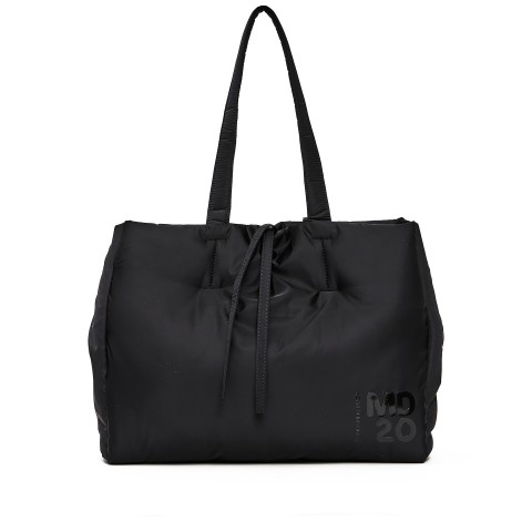 Mandarina Duck Shopper MD20 Balloon ONT02 mit Wendefunktion Black