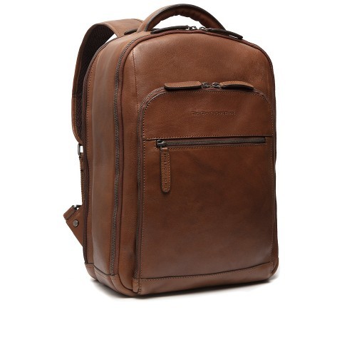The Chesterfield Brand Rucksack Soft Class Tokyo mit Laptopfach 15 Zoll Cognac