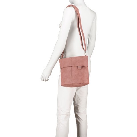 Zwei Umhängetasche Mademoiselle M8 vegan Canvas Curry