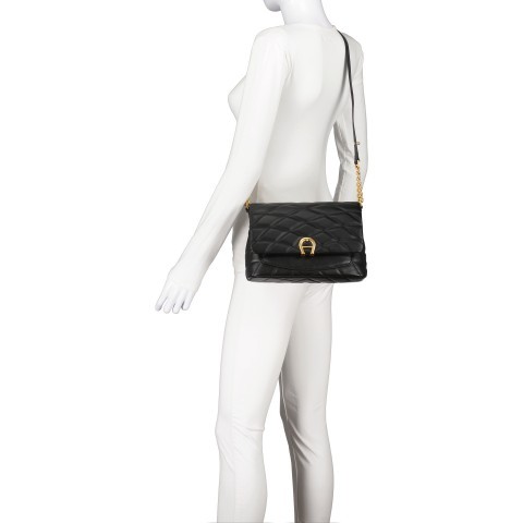 AIGNER Umhängetasche Maggie M 132-314 Black