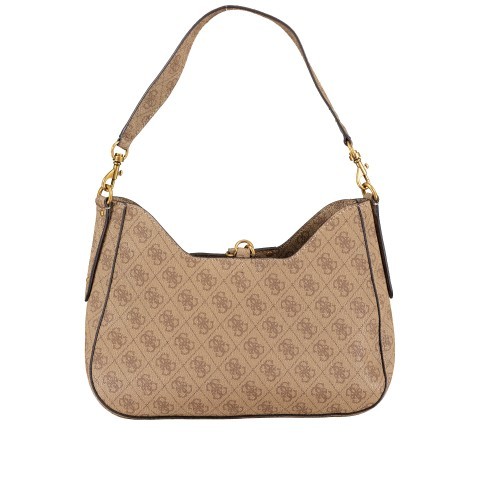 Guess Beuteltasche Eco Brenton 2 in 1 Coal Logo
