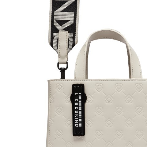 【INAPSQUARE】韓国発★ SOSO BERLIN BAG PUEBCO｜RECYCLED PLASTIC STRIPE BAG Square/マーケットバッグ