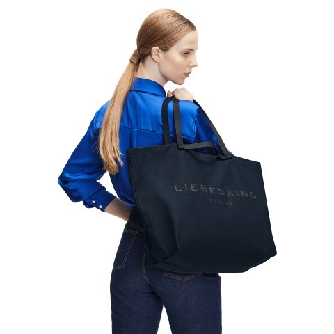Liebeskind shopper dunkelblau Clearance