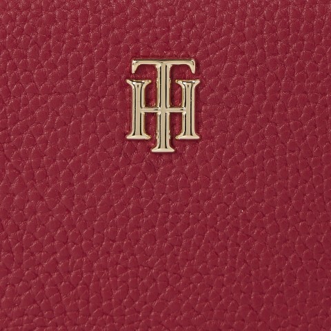 Tommy Hilfiger Geldbörse Element Medium Wallet with Zip Around Beige