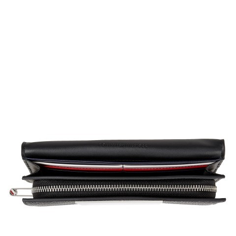 Tommy Hilfiger Geldbörse Element Large Flap Wallet Royal Berry