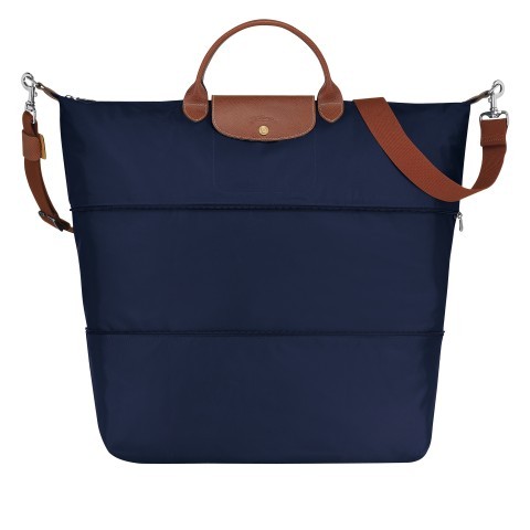 Longchamp Reisetasche Le Pliage erweiterbar Dunkelblau