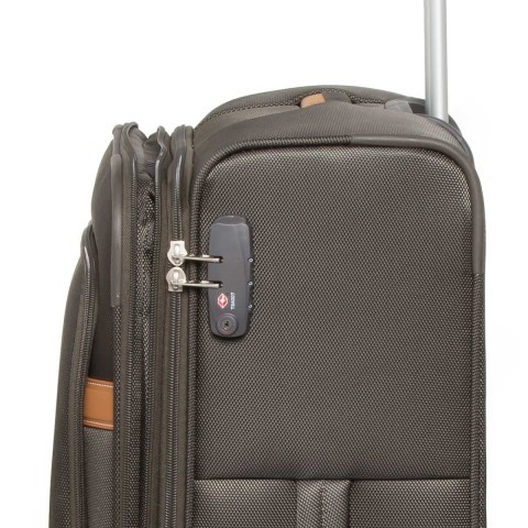 Samsonite Koffer Caphir Spinner 65 Oliv Cognac
