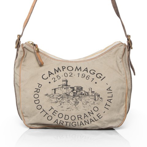 Beuteltasche Canvas C4473-TEVLTC Druck Schwarz