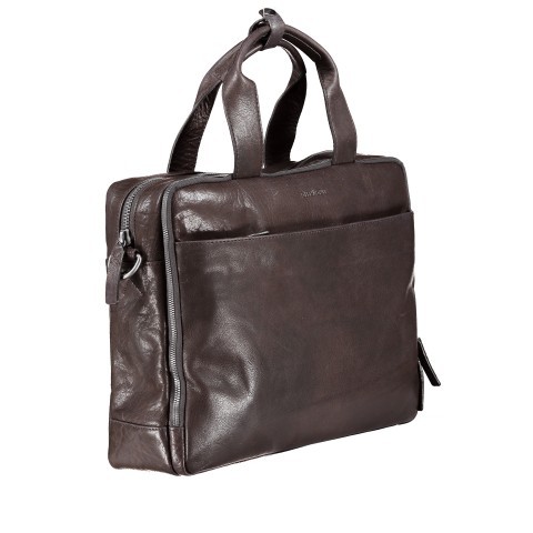 Strellson Aktentasche Coleman Briefbag MHZ Dark Brown