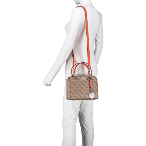 Guess Handtasche Jacqui Brown Multi
