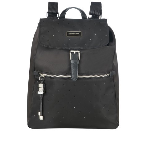 Samsonite Rucksack Karissa Biz Backpack mit Swarovski Steinchen Black
