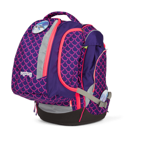Ergobag Schulranzen Pack Lumi Edition Set 6-teilig PerlentauchBär