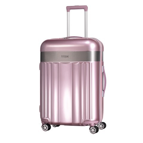 Titan koffer handgepäck rosa
