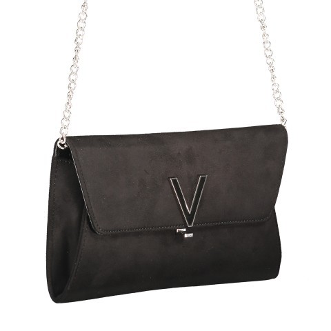 Valentino Bags Umhangetasche Flash Suede Nero