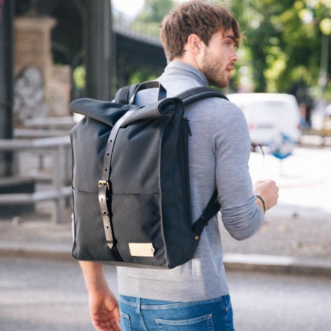 Property of Rucksack Berlin Series Alex 24h Midnight Black