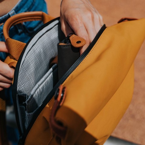 Rucksack Japan Wakayama mit Laptopfach 13 Zoll Butterscotch