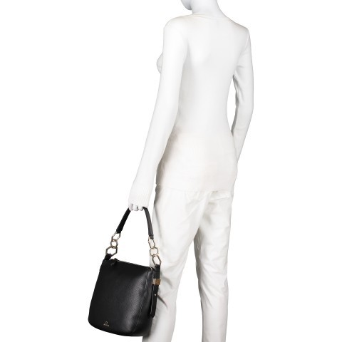 AIGNER Beuteltasche Dollaro Serena S Black