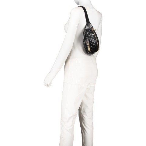 Love Moschino Gürteltasche Silber