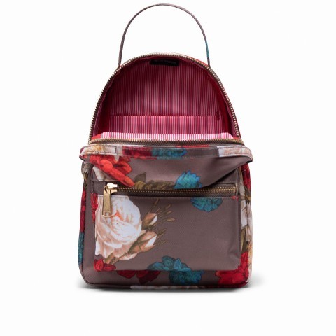 Herschel Rucksack Nova Mini Volumen 9 Liter Vintage Floral Pine Bark