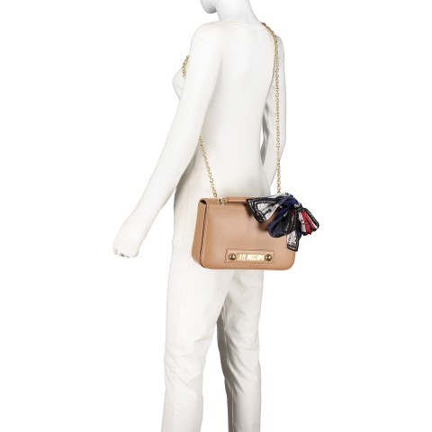 Love Moschino Umhängetasche Borsa Cammello