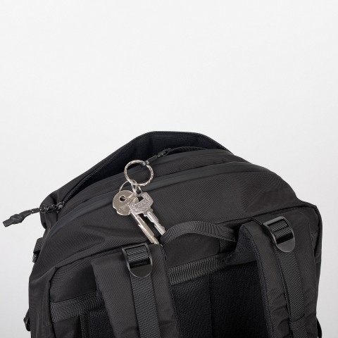 Doughnut Laptoptasche Sturdy auch als Rucksack zu tragen Volumen 20 Liter Black