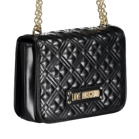 Love moschino borsa quilted nappa pu nero clearance