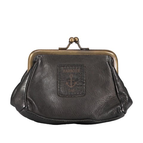 Geldbörse Anchor-Love Bambina mit Knipsverschluss Oriental Mustard